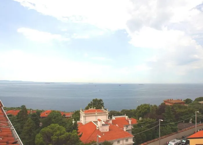 Splendida Vista Golfo, Con Parcheggio - Naonbnb アパート トリエステ